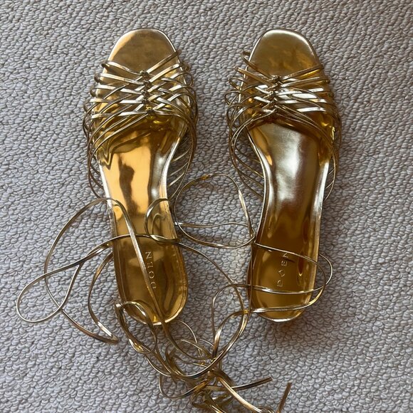 Doen - CASIMIRA SANDAL -- GOLD LEATHER - size 39 never worn - Picture 3 of 4